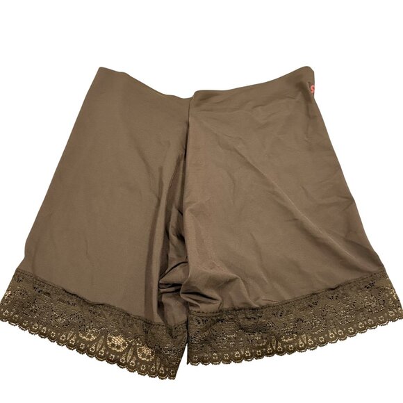 Ruby Ribbon Womens Shapewear Shorts XXL Black Lace Trim - Picture 2 of 3